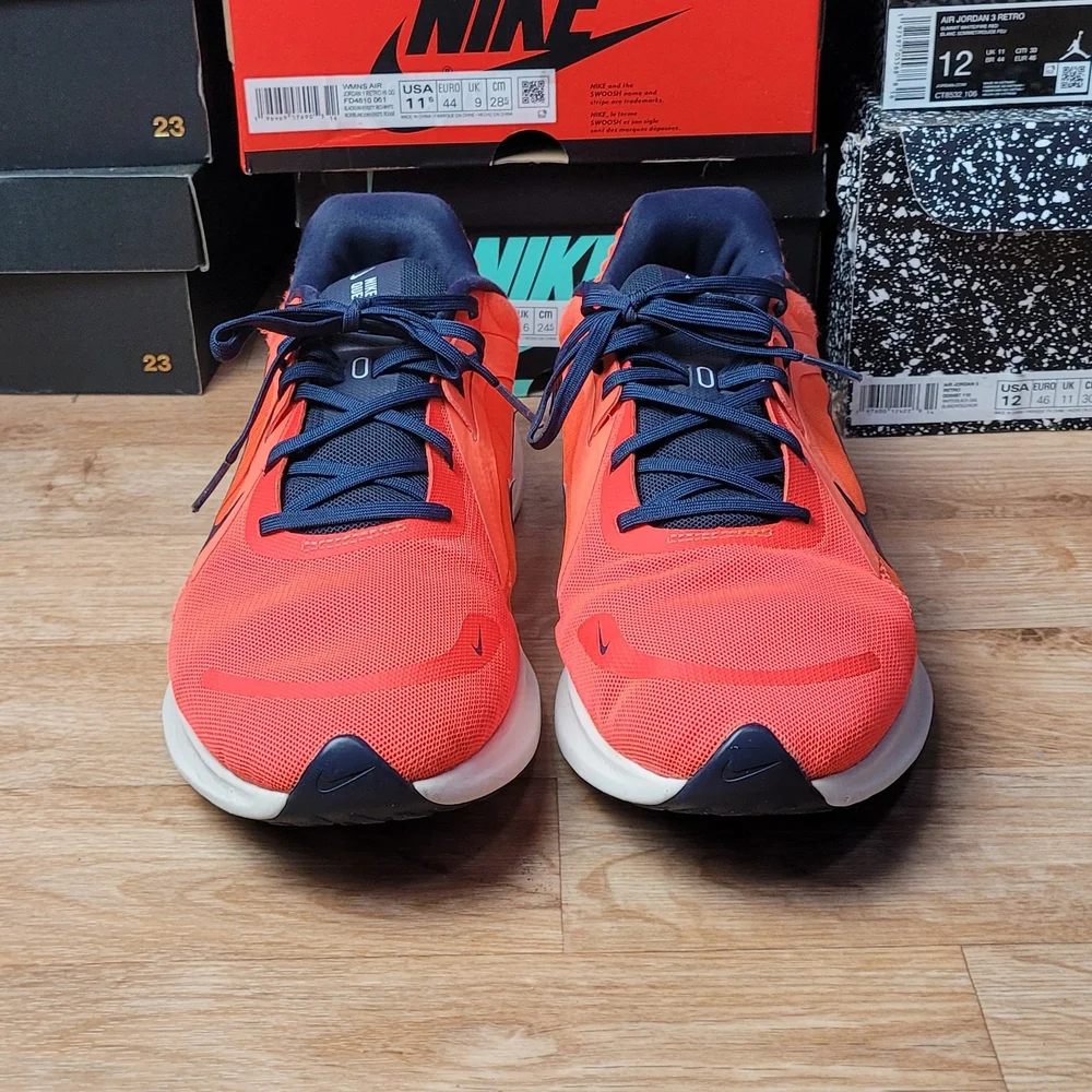 Nike Men Quest 5 Bright Crimson Obsidian DD0204 600 Size 13